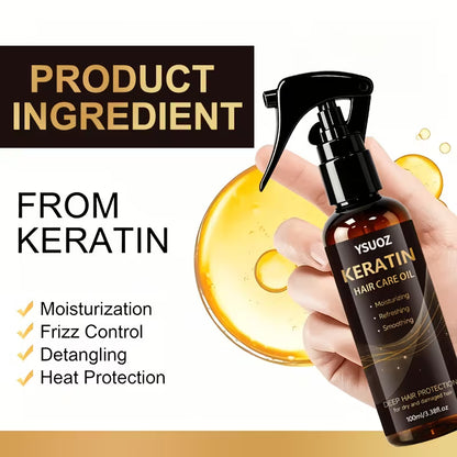 Keratin Hair Care Oil Spray