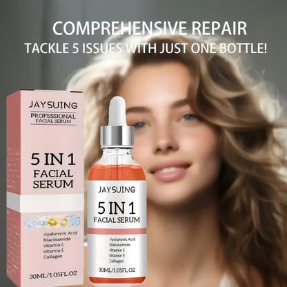 5-in-1 Facial Serum with Vitamins C & E