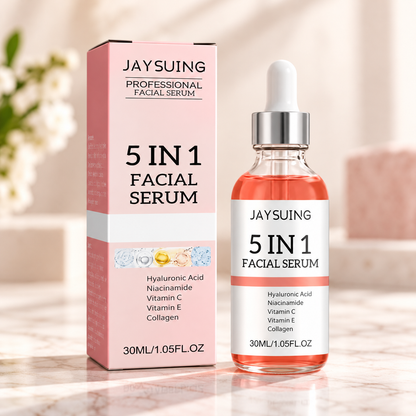 5-in-1 Facial Serum with Vitamins C & E