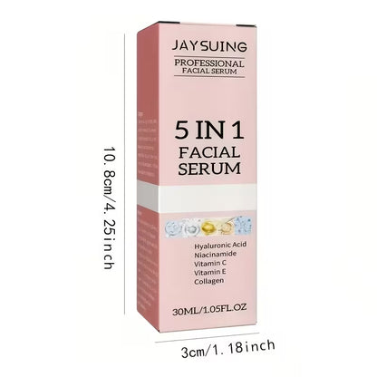 5-in-1 Facial Serum with Vitamins C & E
