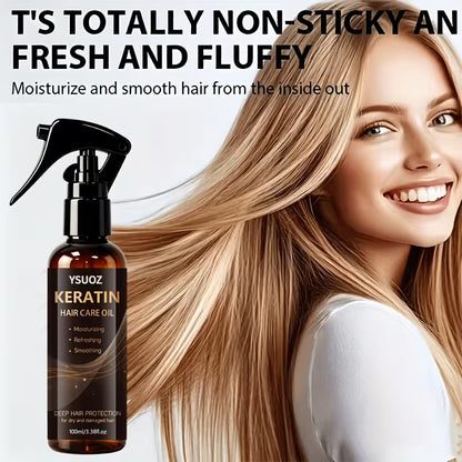 Keratin Hair Care Oil Spray